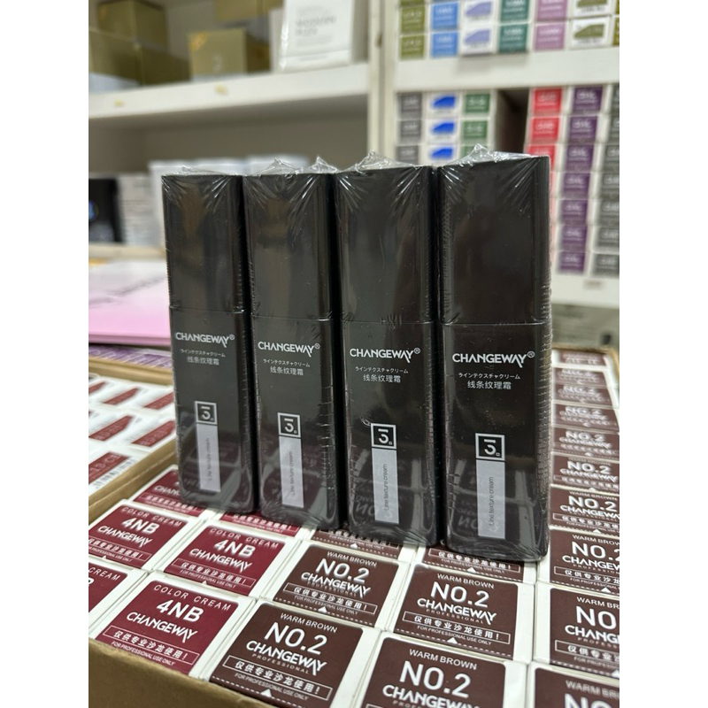 น้ำยาจับลอน 3+ แพ๊คเกจใหม่ CHANGEWAY TEXTURE CREAM