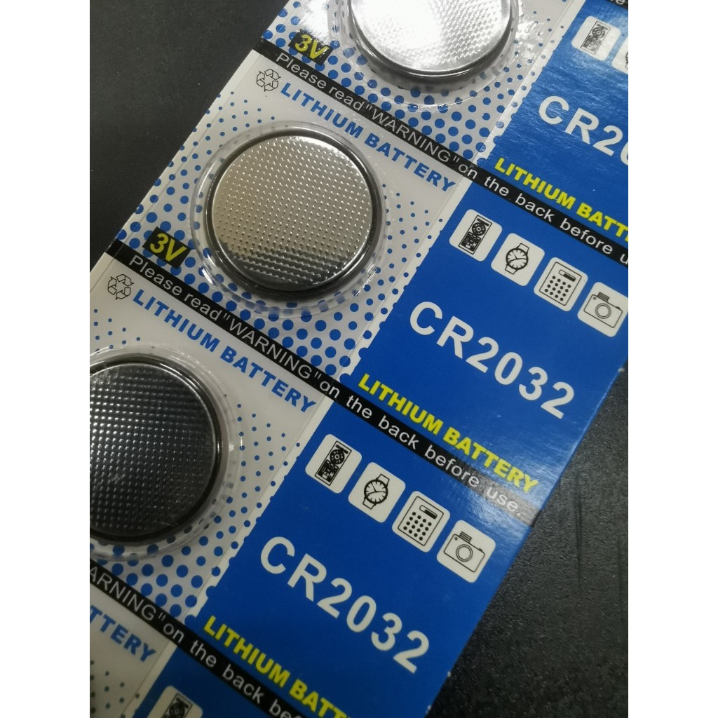 CR2032 / CR2025 ถ่านกระดุม CR-2032 / CR-2025 3V ถ่านนาฬิกา (ราคาต่อก้อน)-แพคกระดาษ แบ่งขาย