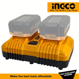 INGCO แท่นชาร์จแบตเตอรี่ 20 โวลท์ รุ่น FCLI2001 FCLI20411 FCLI2034 FCLI2082 FCLI2064 ( Fast Intelligence Charger )