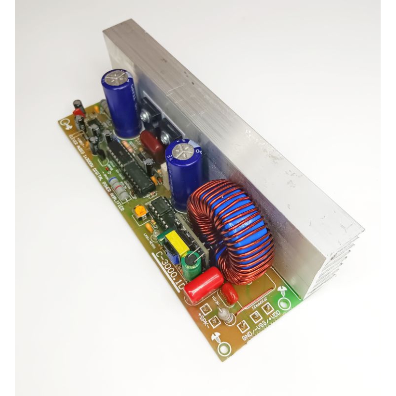 CLEVER AUDIO C-3000 มีระบบป้องกันช๊อตตัด บอร์ดแอมป์ บอร์ดขยาย