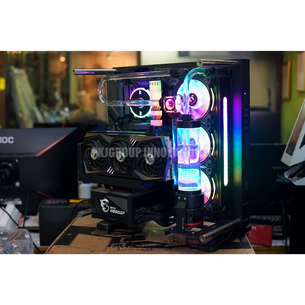 คอมเล่นเกมมือสอง Thermaltake R9 5900X RAM 32 GB 3070 ชุดน้ำเปิด 3 ตอน