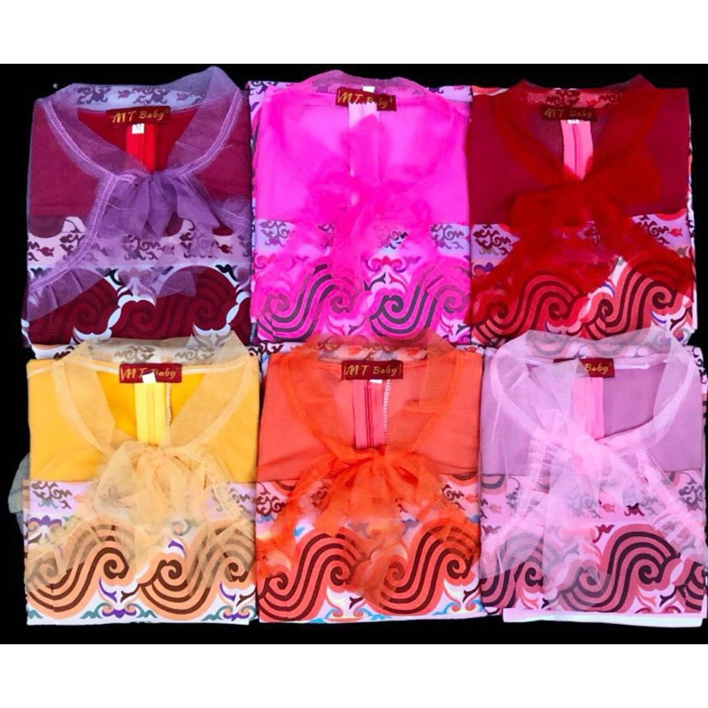 Myanmar dress for girl 6 years to 15yrs