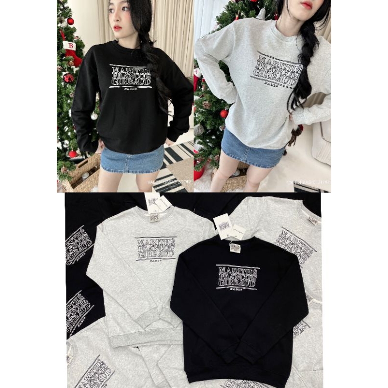 Valen สเวตเตอร์ เสื้อวอร์ม Marithe ลายสกรีน
