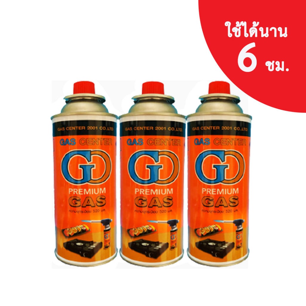 แก๊สกระป๋อง SUPER GAS / GC / Lucky Flame 🔥 ความจุก๊าซ 250 กรัม ใช้ได้ยาวนาน Butane Gas Cartridge ปลอดภัย บรรจุใหม่ - รูปที่ 2