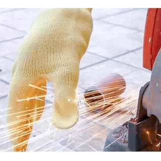 A356 ถุงมือเคฟล่าร์กันความร้อนสูง กันบาด1คู่ ทนร้อนได้ถึง 300-500 องศา เตาอบไมโครเวฟ งานหลอมโลหะ งานเจียรไน งานซ่อมบำรุง