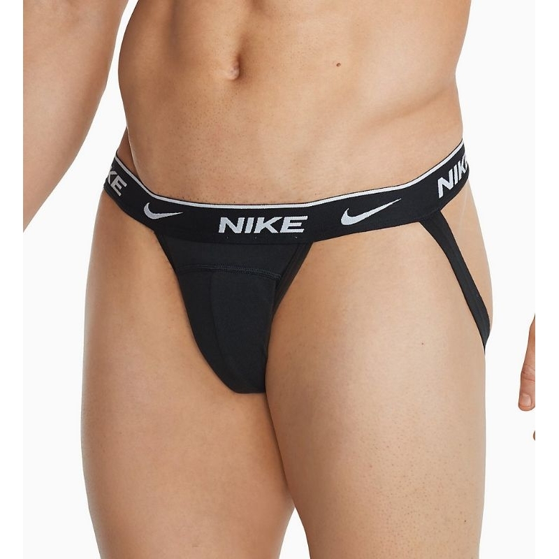 (ของแท้) Nike Everyday Cotton Stretch Jock Strap Jockstrap กางเกงชั้นในชาย จ็อกสแตรป ใหม่ ของแท้ 100