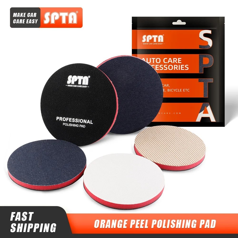 SPTA แผ่นขัดเดนิม ใบขัดลบรอยผิวส้ม ใบขัดผ้ายีนต์ ขัดผิวส้มรถยนต์ มีขนาด 3" 5" 6"