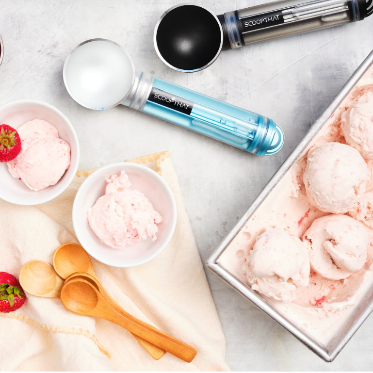 ScoopTHAT! RadII ที่ตักไอศครีม ที่ช่วยละลายไอศครีมไปในตัว ช่วยให้ตักง่ายกว่าเดิม