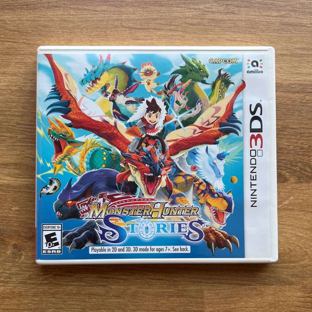 ตลับแท้ Nintendo 3DS : Monster Hunter Stories มือสอง โซน US