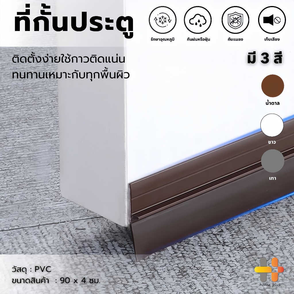 แถบยางกันกระแทกแบบมีกาวในตัว สำหรับกระจกและประตู แถบปิดผนึกตะเข็บและกันลื่น
