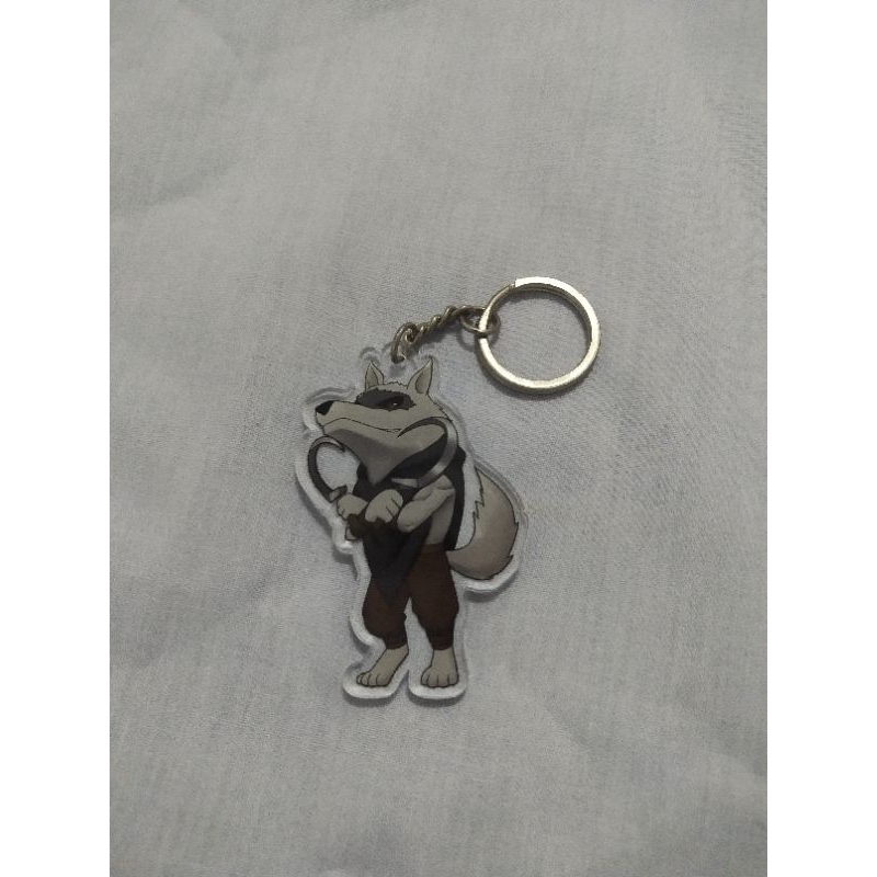 [keychain] พวงกุญแจ Death wolf จากเรื่อง puss in boots 2 ด้านเหมือนกัน