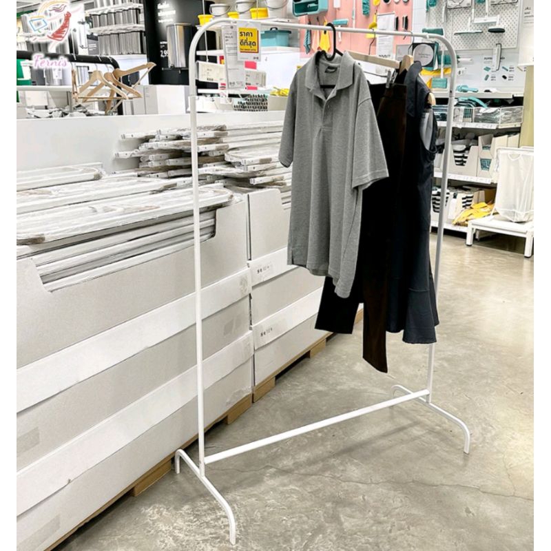 IKEAshopping IKEA แท้  MULIG มูลิก ราวแขวนเสื้อ ราวแขวนผ้า ราวตากผ้า