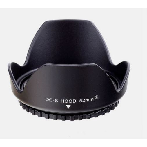 เลนส์ฮู้ด FLOWER LENS HOOD DC 52 MM ทรงดอกไม้  สำหรับ Canon Nikon Sigma T Amron โซนี่ เลนส์ 52มิลลิเ