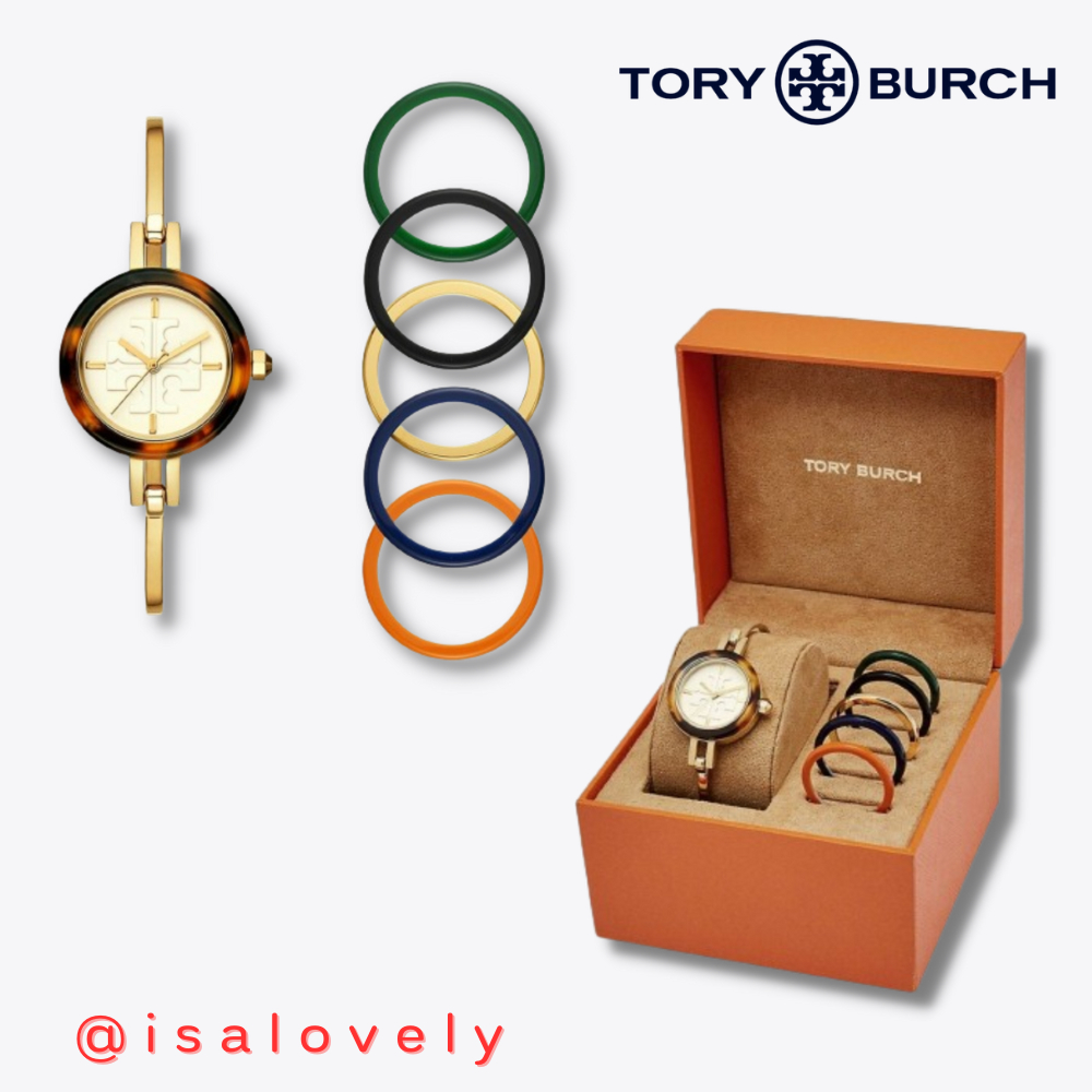 📌Isa Lovely Shop📌  Tory Burch Tbw2100 Gigi Bangle Watch