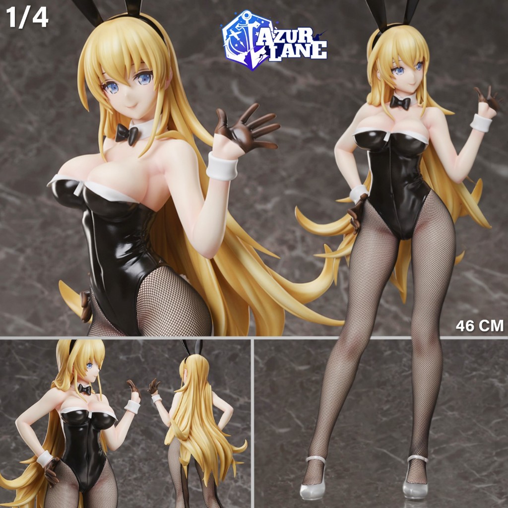 ฟิกเกอร์ FREEing B STYLE Azur Lane Slow Ahead อซูร์เลน สโลว์ อะเฮด North Carolina Bunny นอร์ท แคโรไลนา บันนี่ 1/4 H46cm