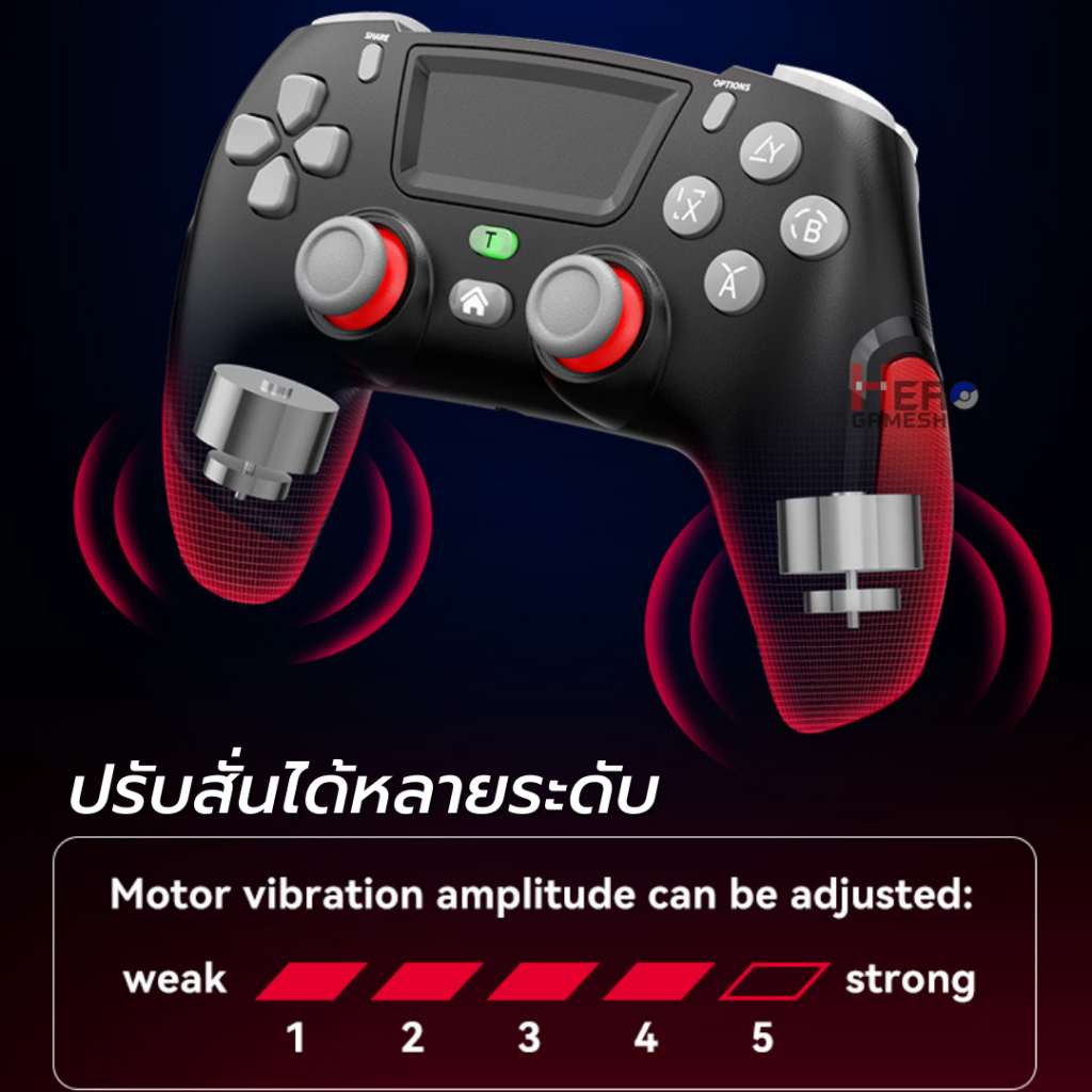 ต่อได้ทุกเครื่อง 🇹🇭พร้อมส่งในไทย🇹🇭จอย ios / Android / Ps5 / Ps4 / PC / Genshin / Undecember / Tower of Fantasy Emu จอยPs