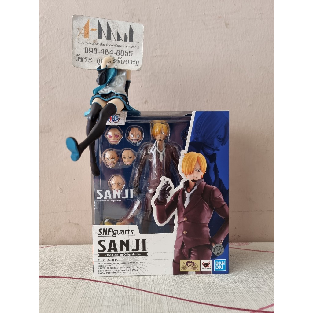 Bandai - Action Figure S.H.Figuarts Sanji The Raid on Onigashima