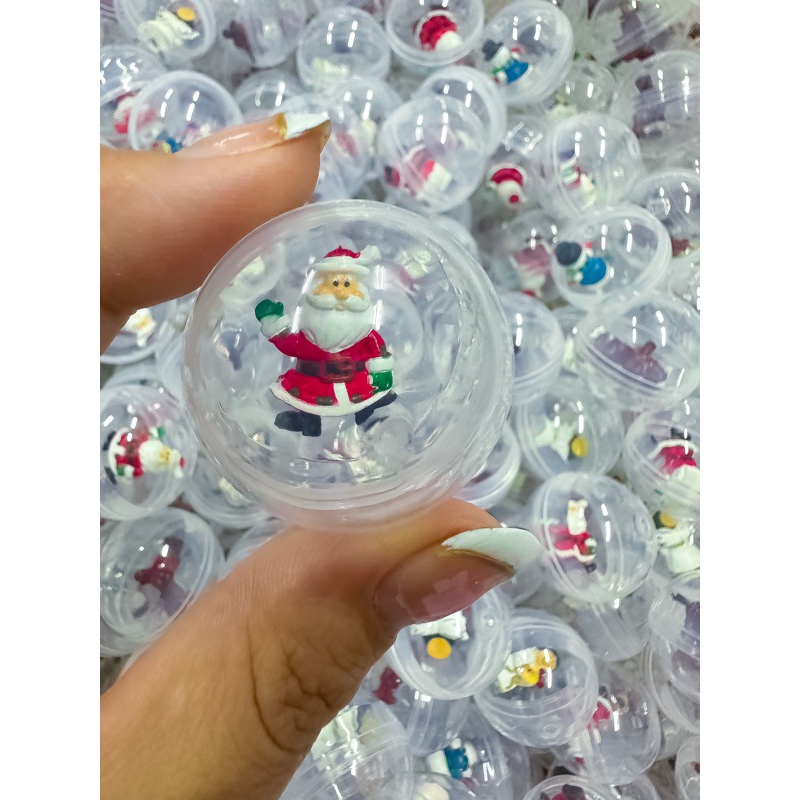 ไข่คริสต์มาส {พร้อมส่งในไทย } 35mm และไข่แคปซูล 10ใบ 45บาท เฉลี่ยใบละ4.50บาท