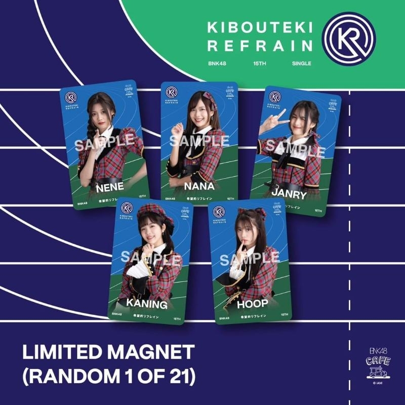 Magnet KIBOUTEKI REFRAIN BNK48 15th