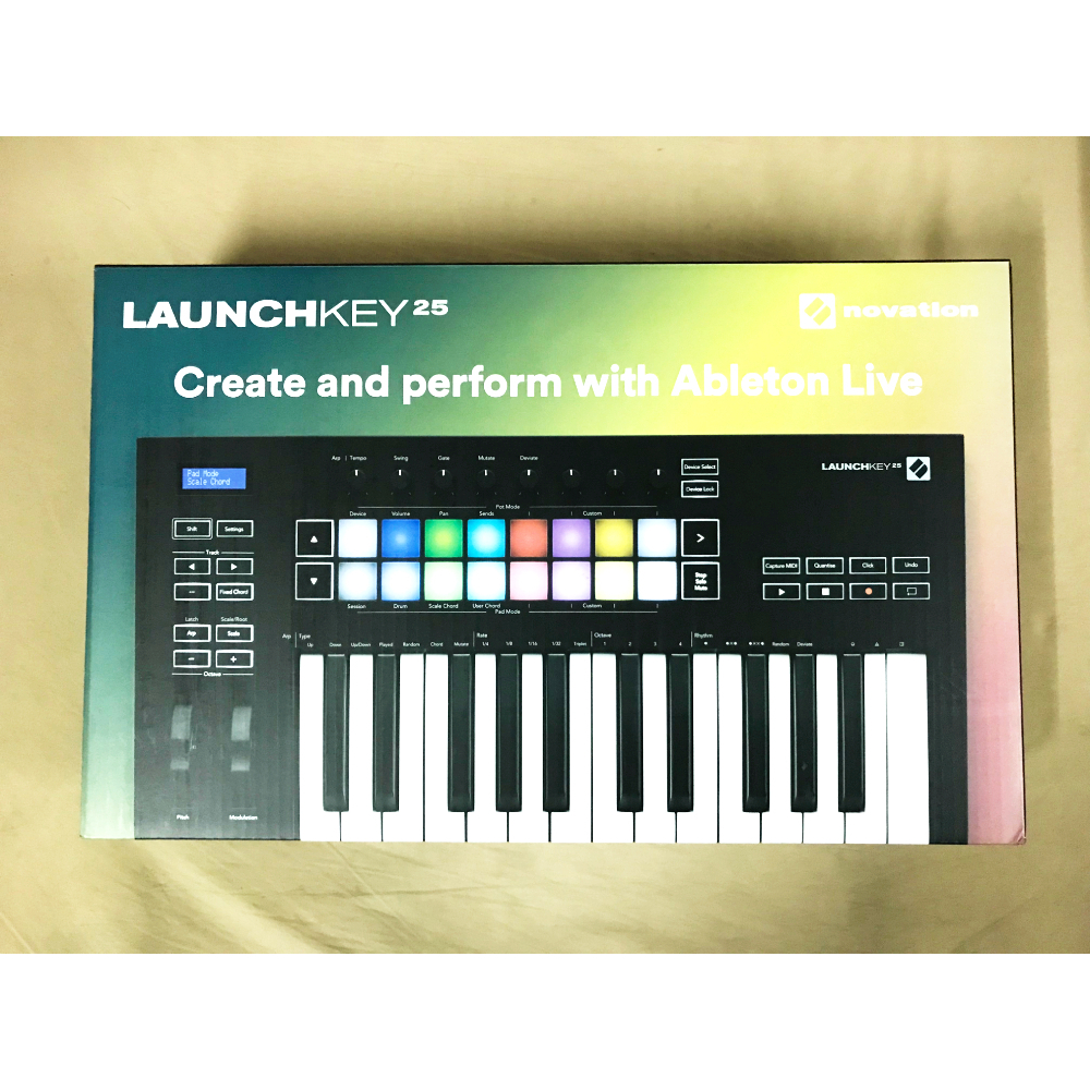 Novation Launchkey 25 MK3 มือสอง มีประกัน ส่งฟรี ใช้โค้ดอื่นลดร่วมได้