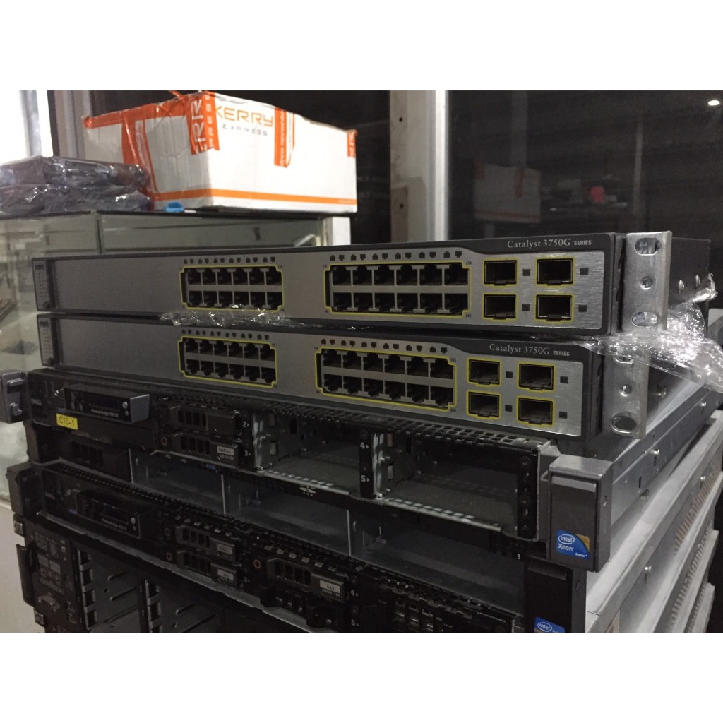 Cisco Catalyst 3750G-24TS-S1U (ciscoมือ2)