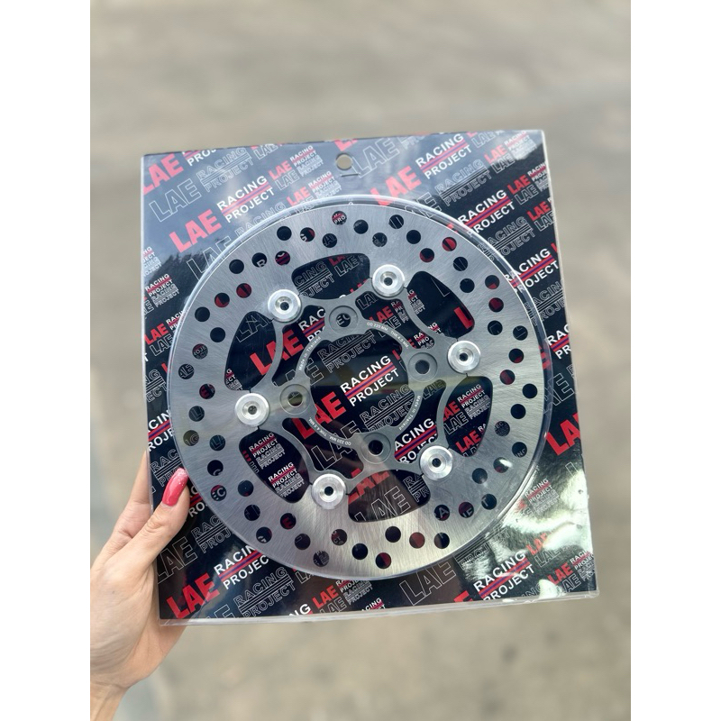 จานเบรค Luxury ⚠️จานแต่งหมุดเลสตัน🛵ขนาด220mm.ใส่เวฟ125R/S/w-110i/125iปลาวาฬ งานขั้นเทพ✅มี6สี