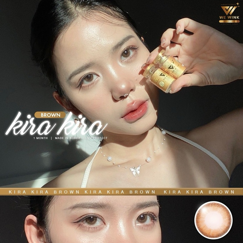 Kirakira eff.18 ค่าสายตา 0.00 ถึง -5.50 we wink