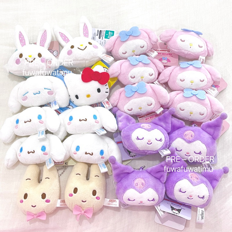 ล้างสต็อค！*️⃣: พวงกุญแจ SANRIO keychain mascot คิตตี้50ปี daiso x sanrio พวงกุญเเจตุ๊กตาซานริโอ้ ไดโซะญี่ปุ่น