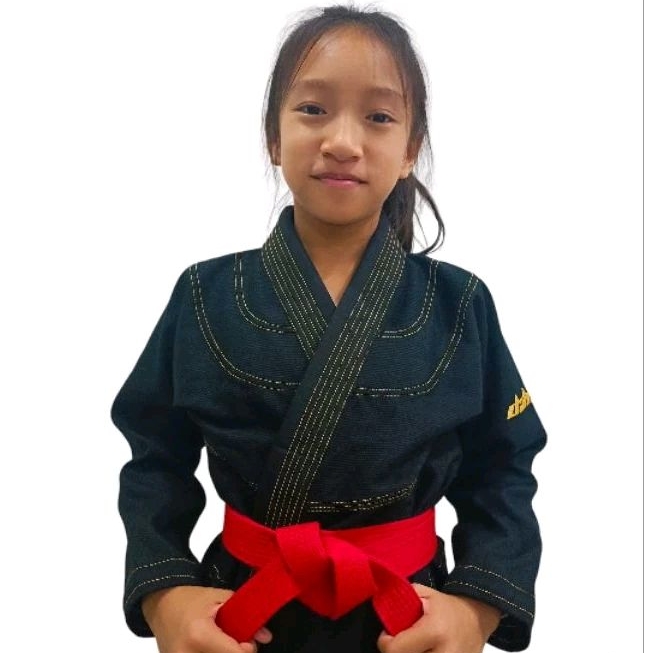 ชุดยูยิตสู สีดำ ยี่ห้อ dahlia "BLACK" Ju-jitsu uniform