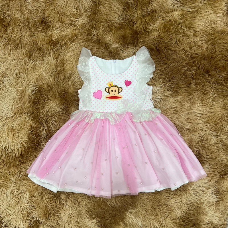 ชุดเดรส Paul Frank ไซ 4 มือสองไม่มีตำหนิ