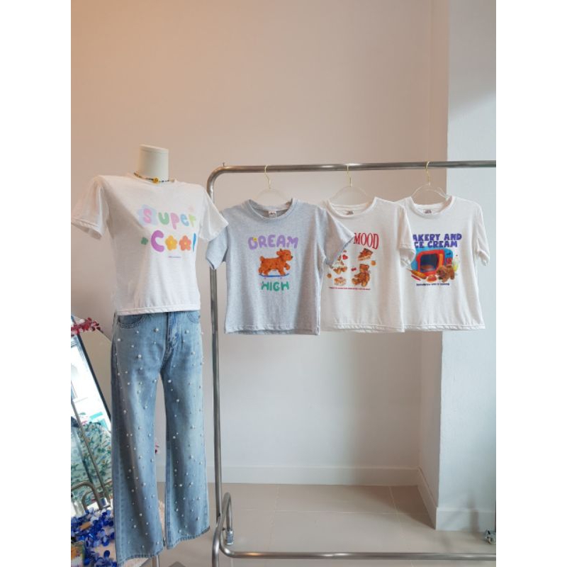 เสื้อยืดป้าย0502COTTON