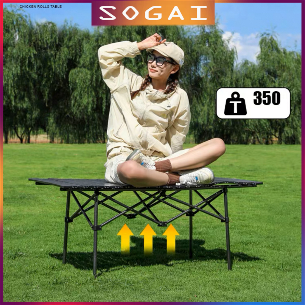 โต๊ะพับแคมป์ปิ้ง Folding table แบบพกพา แคมป์ปิ้งปิกนิก พกพาสะดวก