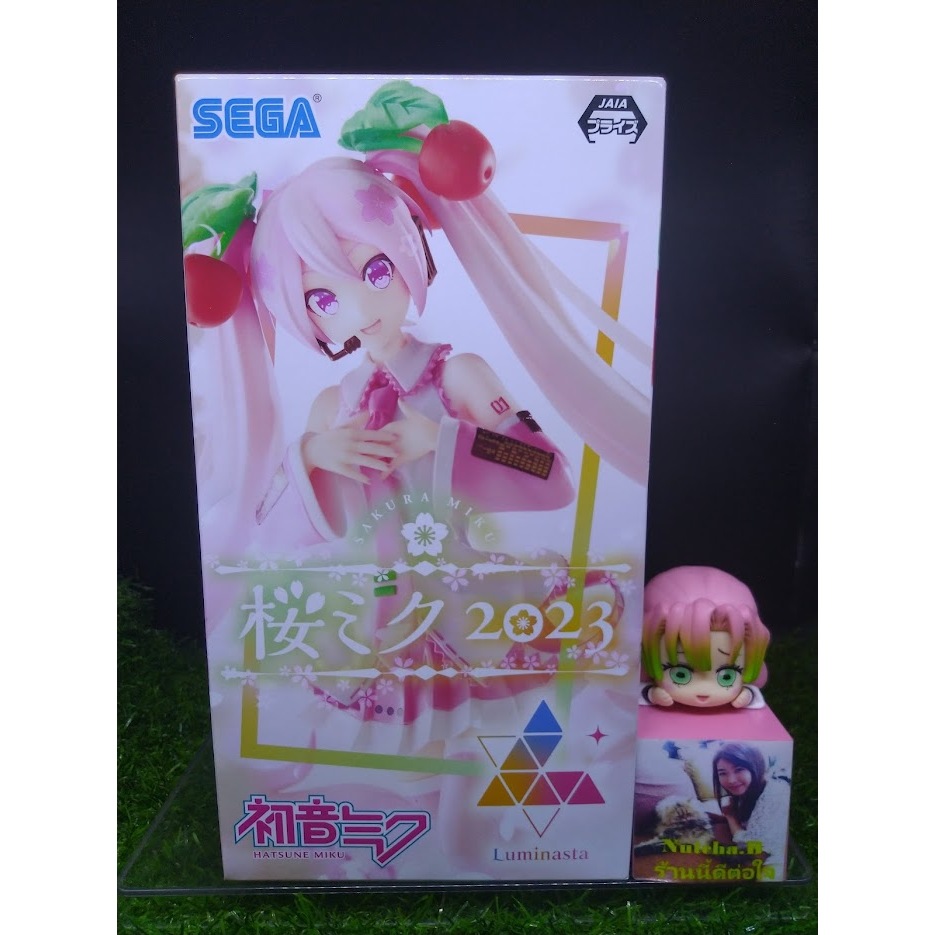 (ของแท้ หายาก) ฮัตสึเนะ มิกุ 2023 Sakura Miku 2023 - Hatsune Miku Sega Luminasta Figure