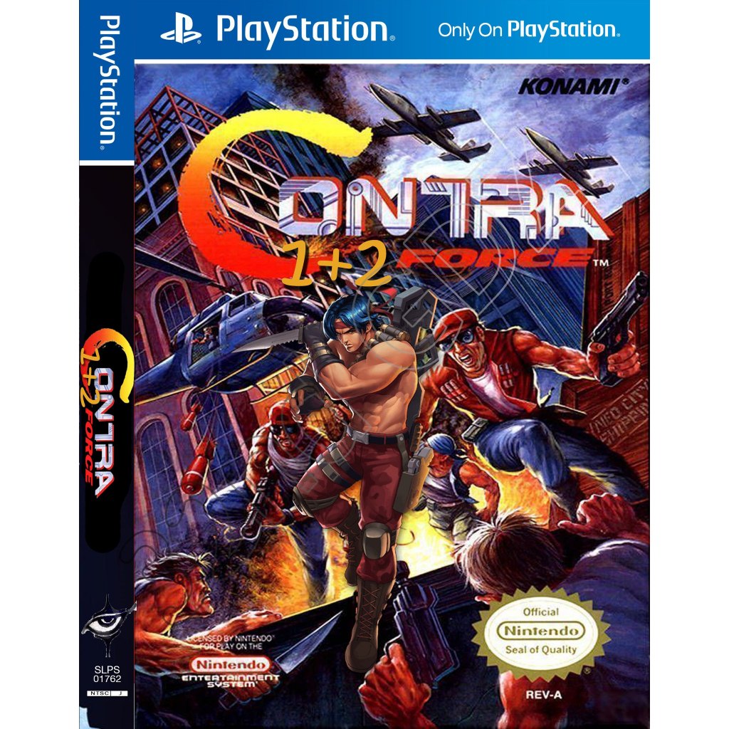 PlayStation1 - CONTRA 1+2 FORCE .//  รวมเกมส์คอนทร้า สาย NES เวอร์ชั่นพิเศษอมตะ