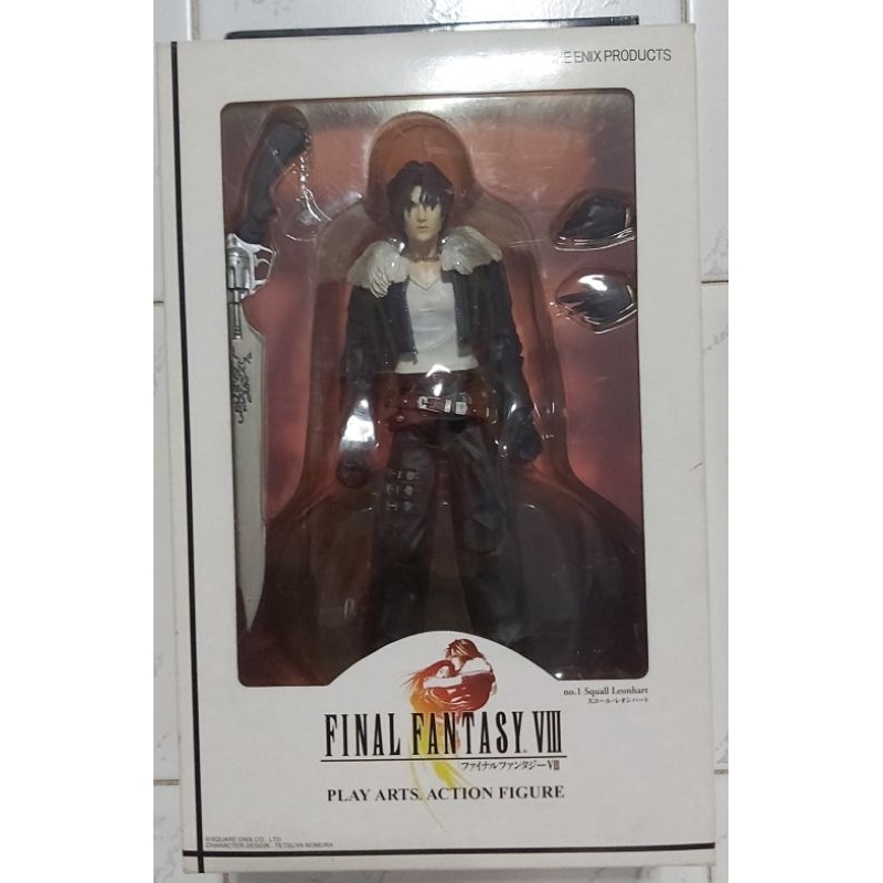 FINAL FANTASY VIII PLAY ARTS ACTION FIGURE NO.1 Squall Leonhart