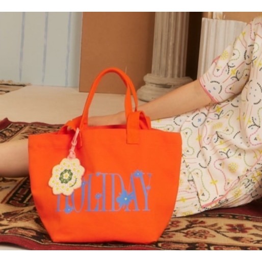 NEW!! Endless Holiday Tote Bag PUMPKIN ORANGE with TAG