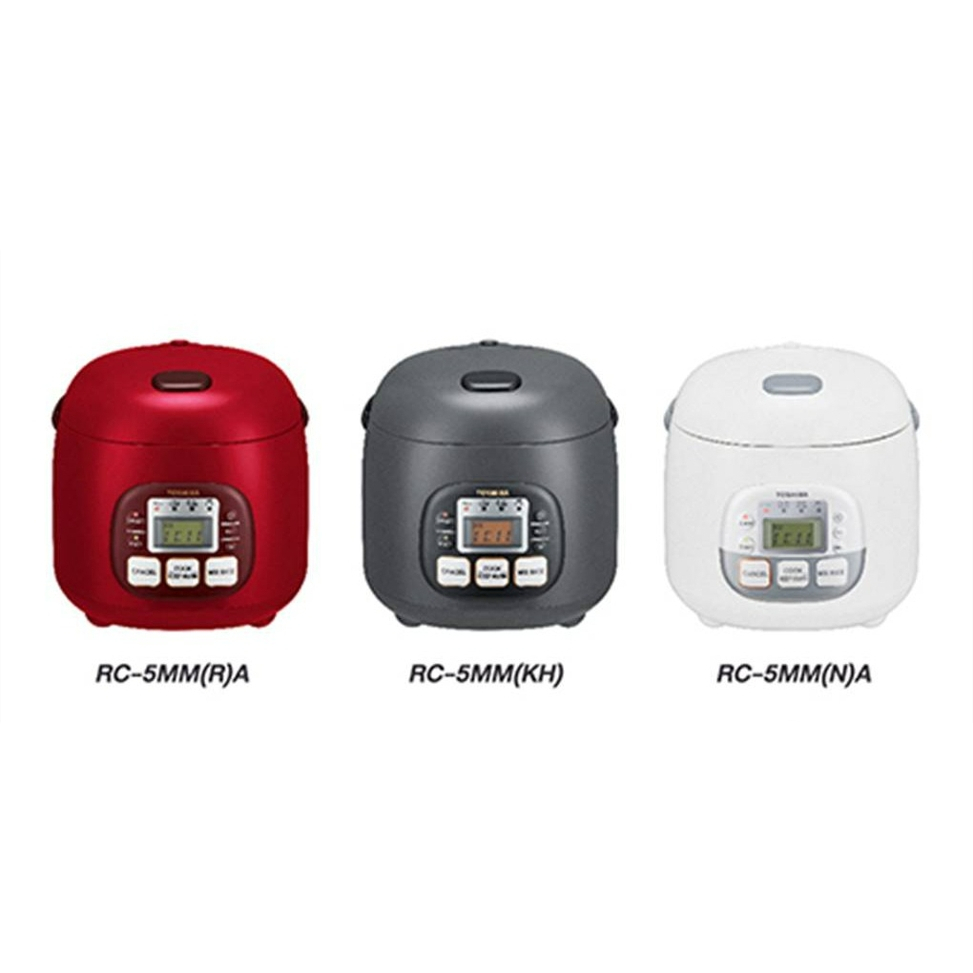 DIGITAL TOSHIBA หม้อหุงข้าว (0.54ลิตร,360วัตต์) รุ่น RC-5MM (คละสี)