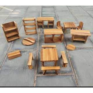 โต๊ะจิ๋ววางของ ชั้นวางของจิ๋ว พร้อมส่งในไทย