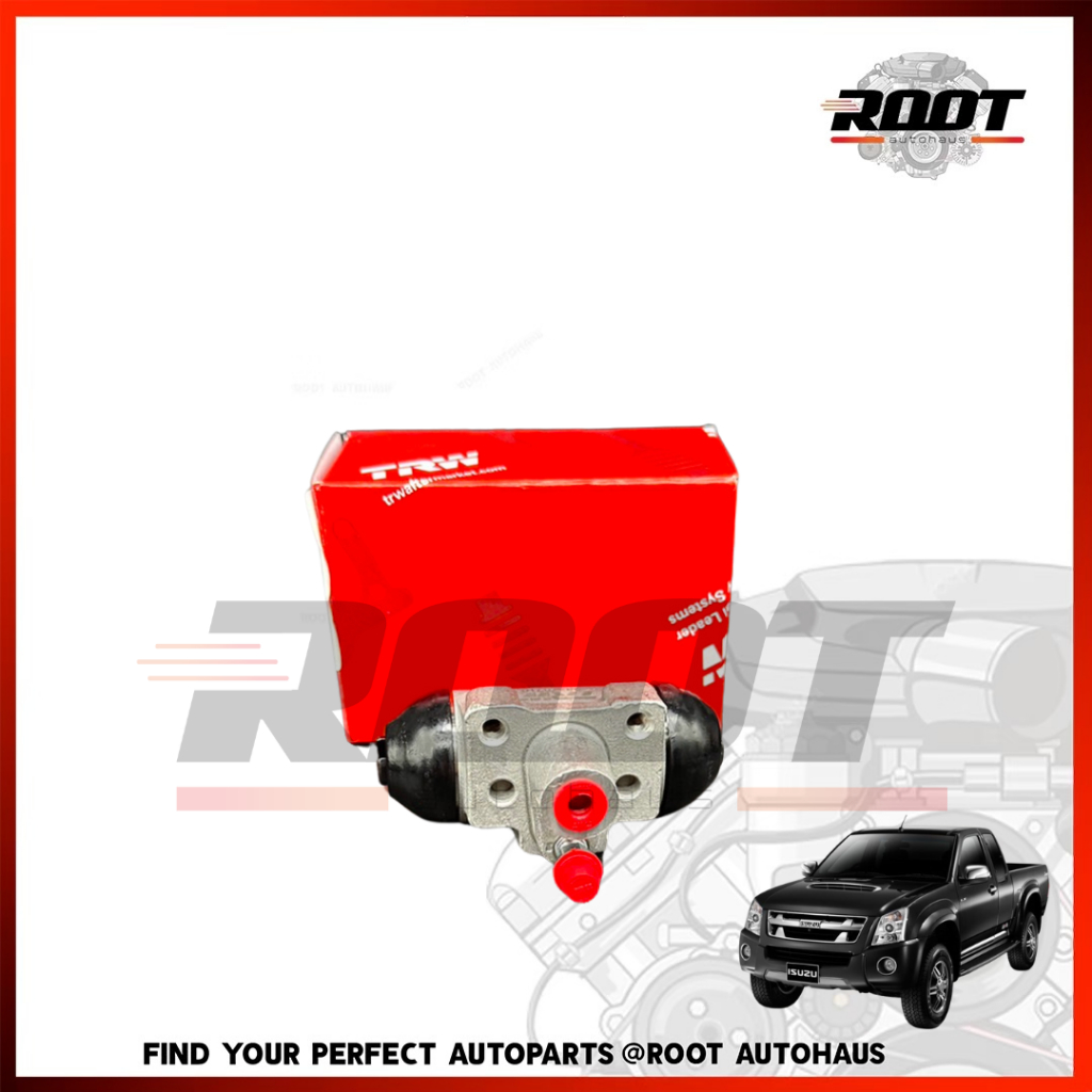 TRW กระบอกเบรคหลัง ISUZU ALL NEW,D-MAX GOLD SERIES ปี 07,MU7 ปี 11 2.5D,3.0D 4WD 15/16" L/R เบอร์ BW