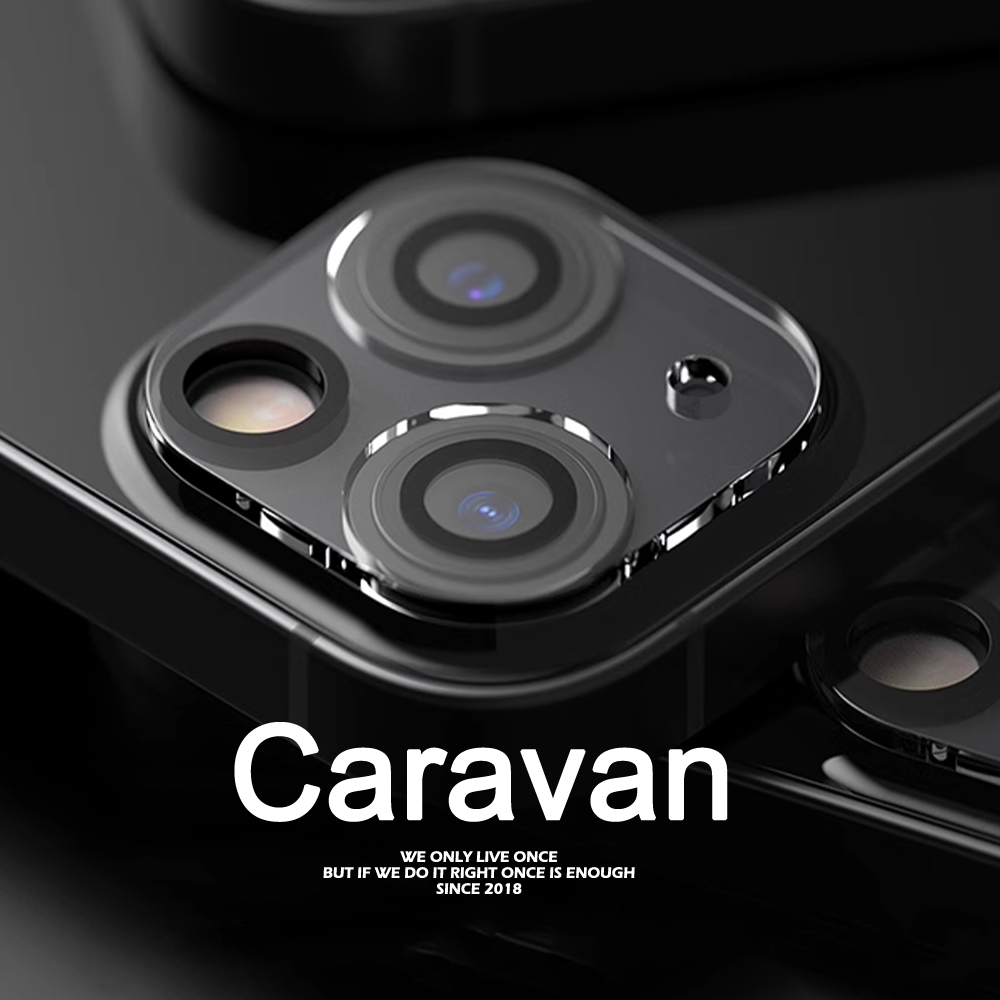 Caravan Crew ไอโฟน ฟิล์มกล้องไอโฟน Lens Protector 11 Pro Max 12 mini 13 14 15 Plus