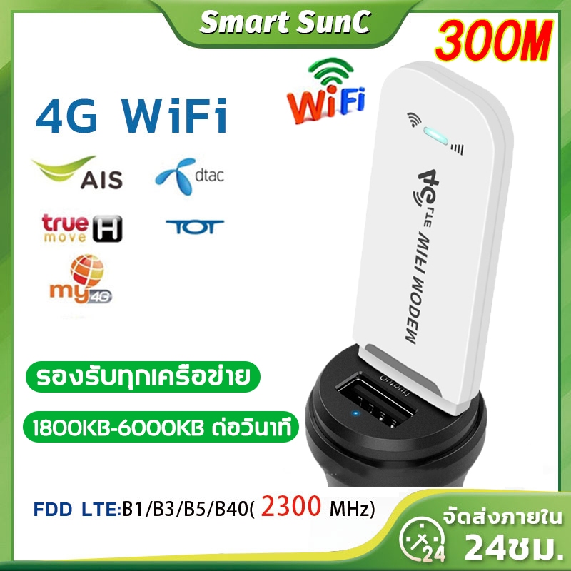 Pocket WiFi 4G Mobile WIFI SIM ROUTER Lte Wifi Router Pocket WiFi แอร์การ์ด โมบายไวไฟ ไวไฟพกพา