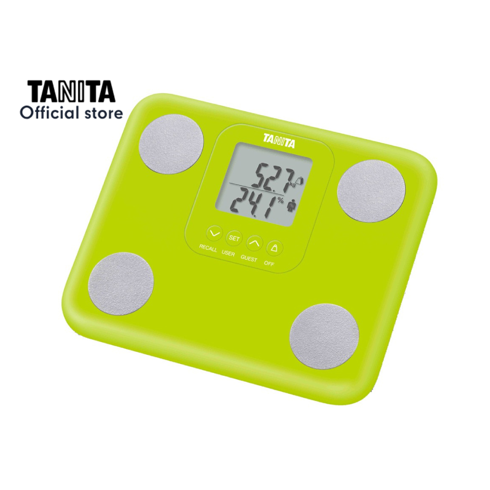 TANITA รุ่น  BC-730 Green เครื่องชั่งน้ำหนักบุคคลแบบดิจิตอล วัดองค์ประกอบในร่างกาย สีเขียว  (สินค้าร