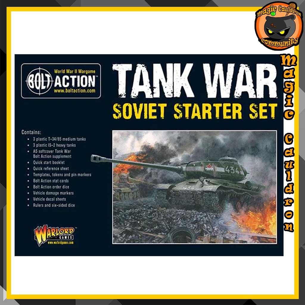 Tank War Soviet starter set Bolt Action
