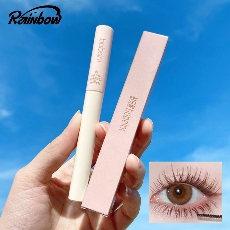 bobeini มาสคาร่า มาสคาร่าขนาดเล็ก มาสคาร่าสลิม ปัดแล้วขนตายาว กันน้ำ ติดทนนาน ไม่หลุดร่วงง่าย