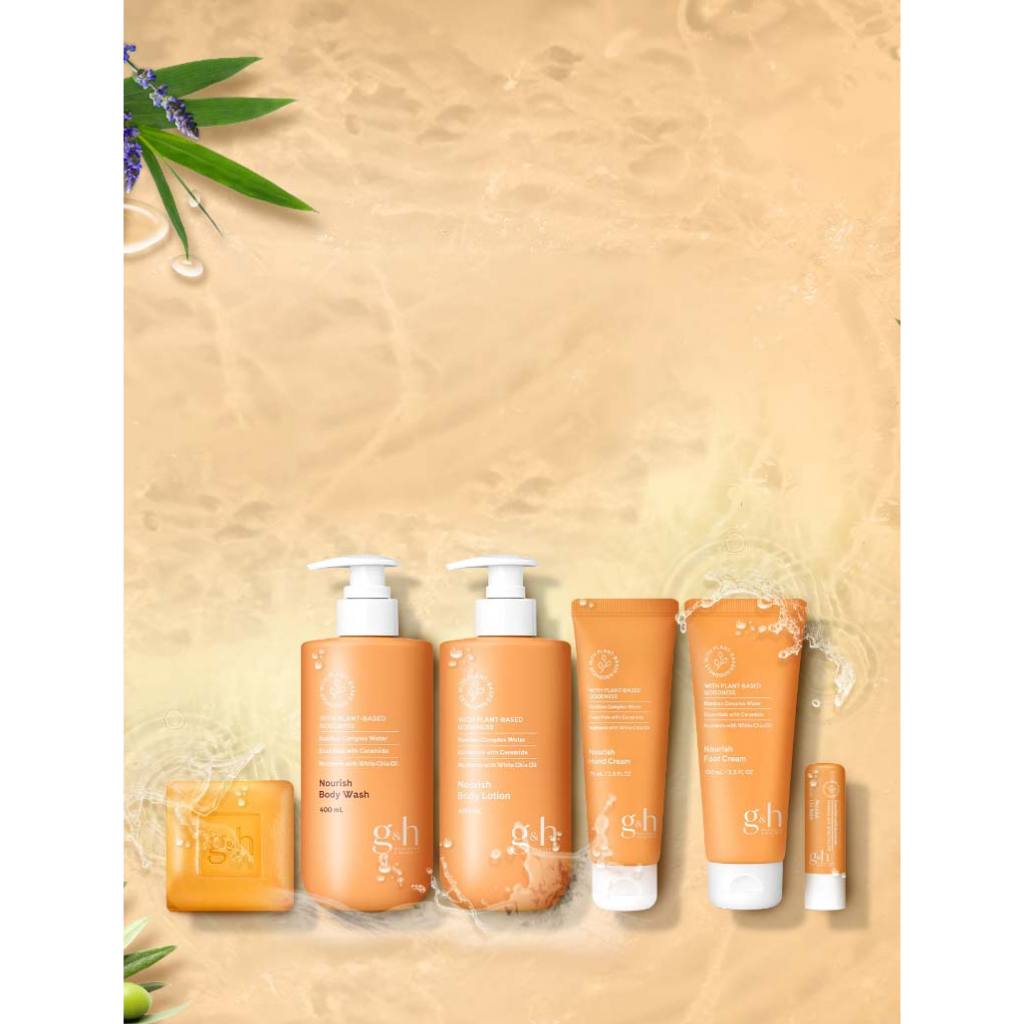 รุ่นใหม่ค่ะ! G&H ครีมทามือ/ครีมทาเท้า/ลิปบาล์ม จีแอนด์เอช เนอริช ของแท้จากชอปไทยค่ะ