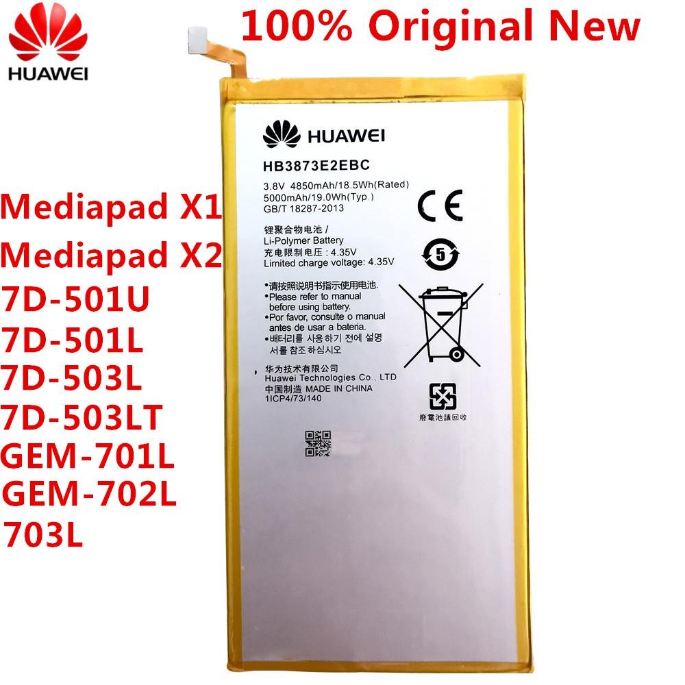 Original แบตเตอรี่ Huawei Mediapad Honor X1 X2 7.0 "/7D-501U 7D-501L 7D-503L 7D-503LT GEM-701L GEM-7