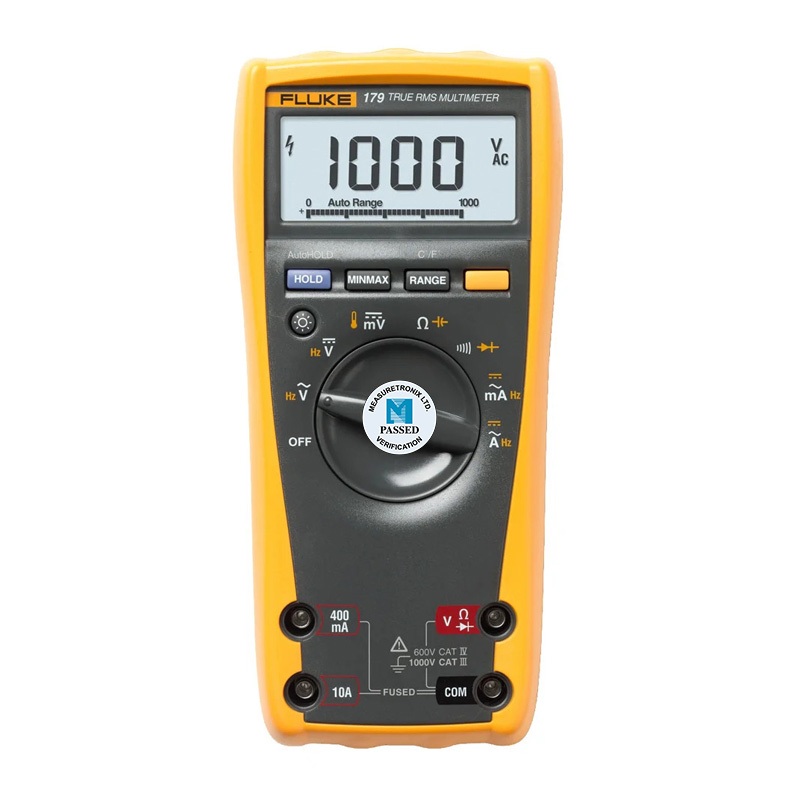 Fluke 179 TRMS ดิจิตอลมัลติมิเตอร์ความทนทานสูง