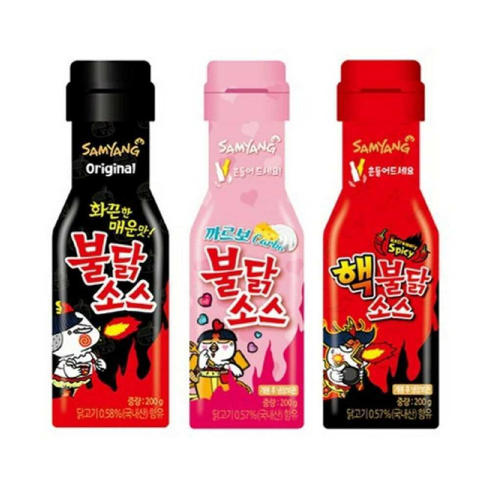 ซัมยัง ซอสเกาหลีเผ็ด ซอสสไตล์เกาหลีอร่อย เข้มข้น นำเข้าเกาหลี Samyang hot chicken sauce 200g