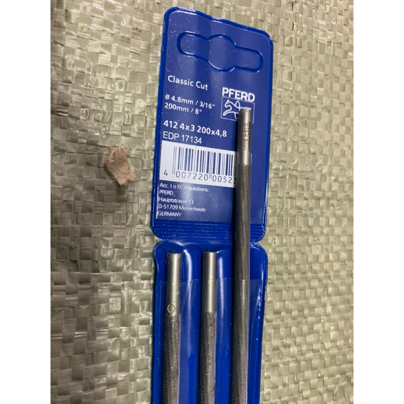 AK91 ตะไบ 4.8 ตะไบกลม ตะไบหางหนู ตะไบเลื่อยโซ่ ยี่ห้อม้า ตะไบม้า ขนาด 4.0 mm. 4.8 mm. แข็งแรง ลับคมโซ่ เลื่อยยนต์ตะไบแทง