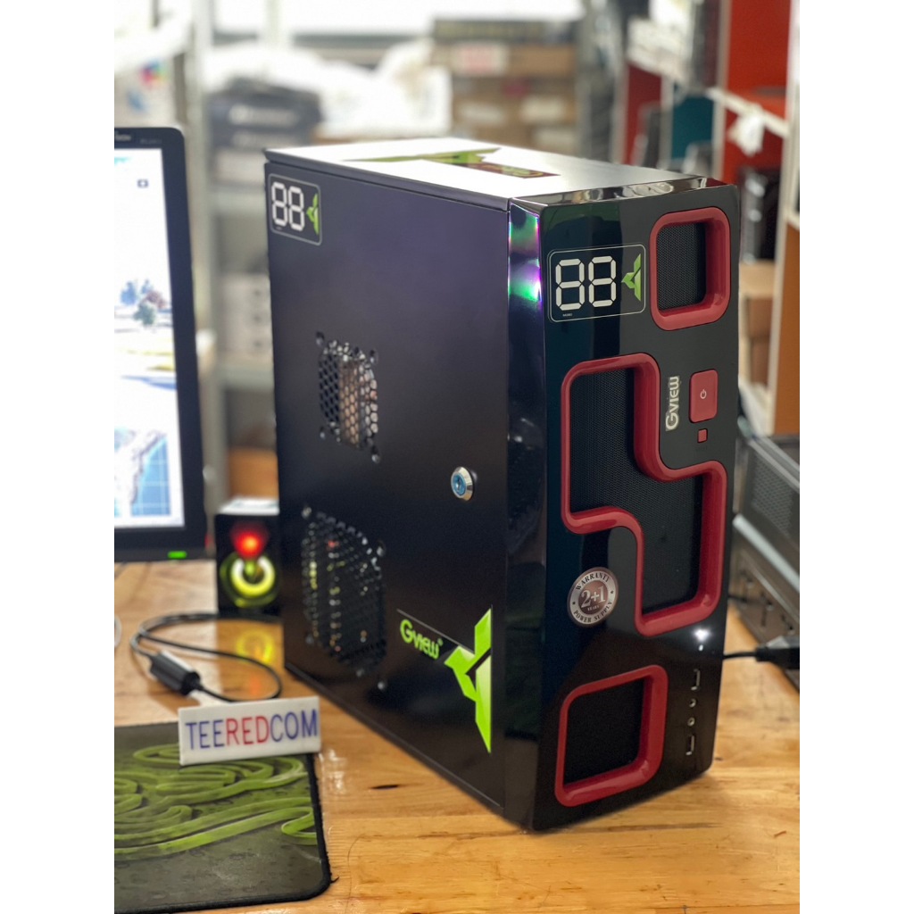 คอมพิวเตอร์ คอมประกอบ เล่นเกมส์ ทํางาน ปล่อยบอท INTEL XEON E5 2670 V3 12C 24T  VGA Gtx1060 3GB/RAM16-64Gb/SSD M.2 NVME